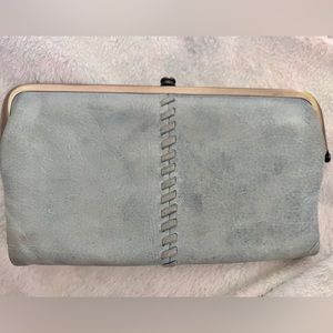 Hobo Lauren Wallet in Blue Topaz